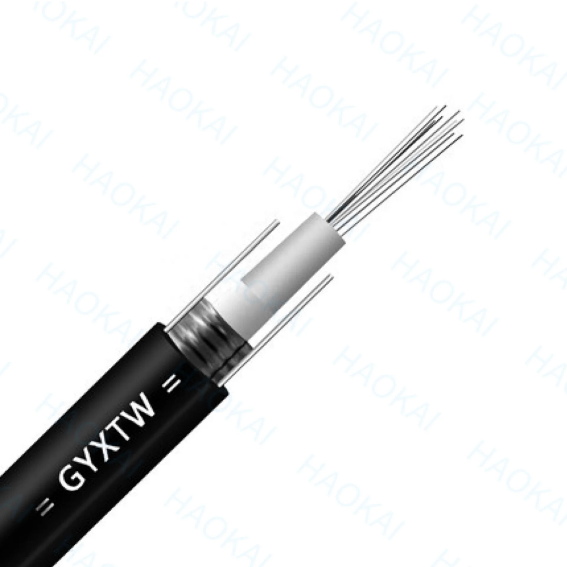 Волоконно-оптический кабель Gyxtw 4b1 бронированный G652D волоконно-оптический кабель воздушный волоконно-оптический кабель