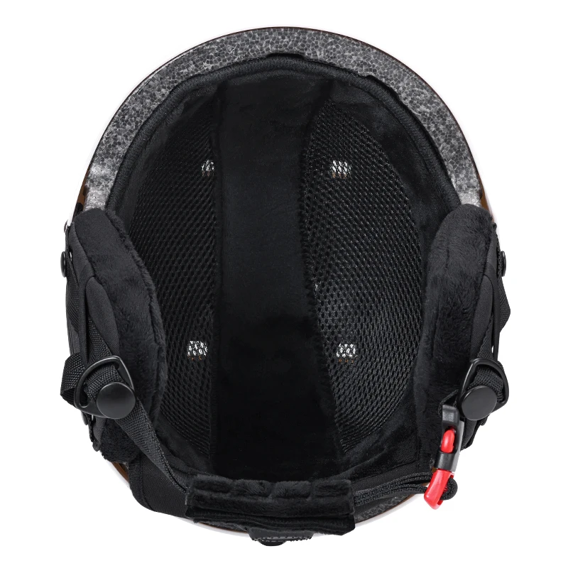 Best Value ABS Snowboard Helmet Alpine Ski Helmet 1-Piece Molded Shell Custom Colors And Logos Accepted