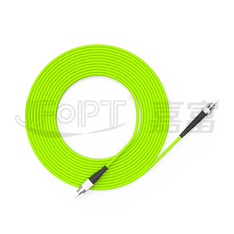 Quick Delivery FTTH 3 Meter ST/PC to ST/LC/FC/SC PC 3.0mm SM MM OM3 PVC Simplex Duplex Fiber Optic Patch Cord