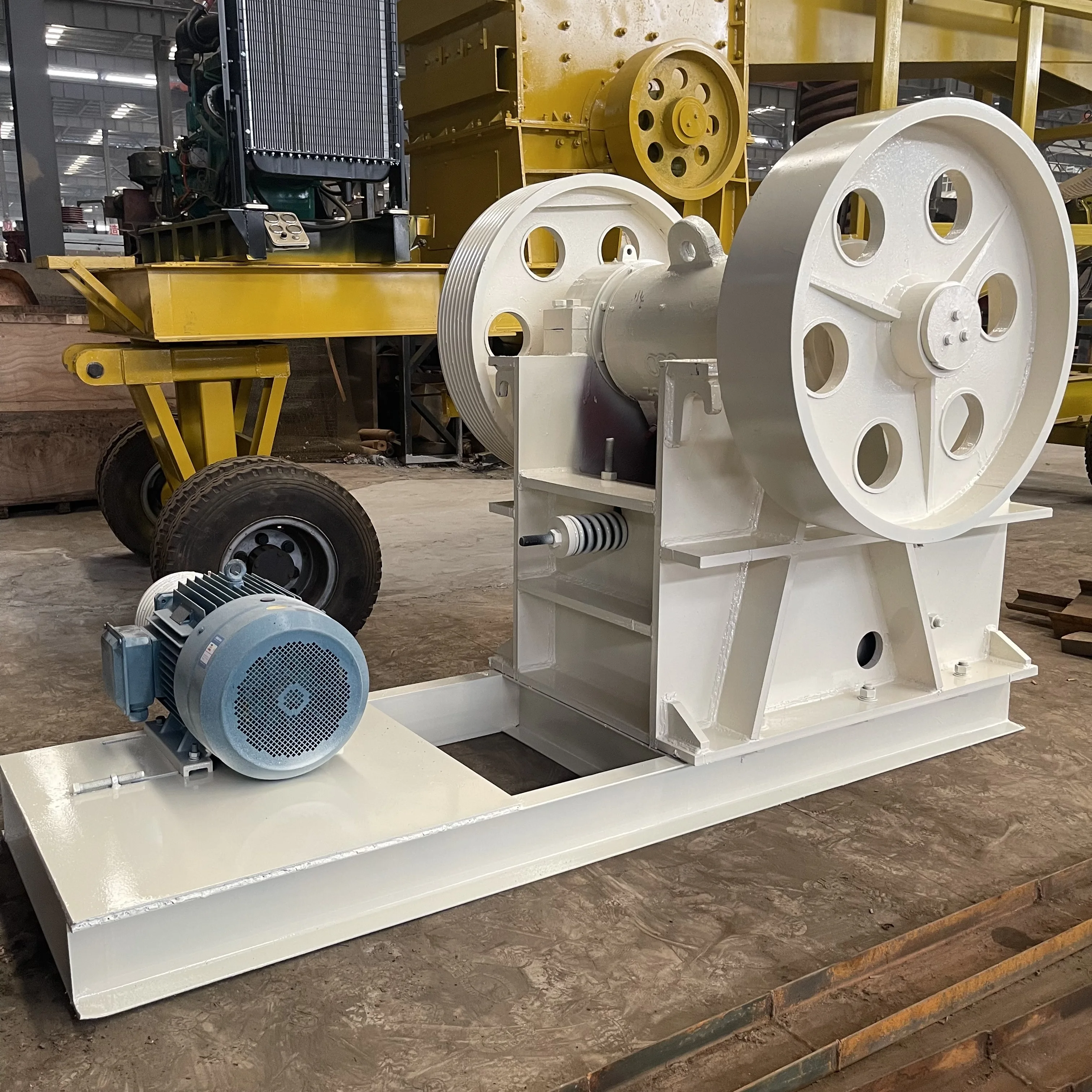 250*1000 fine jaw crusher Large stone block rough break heavy jaw crusher building tailings crusher