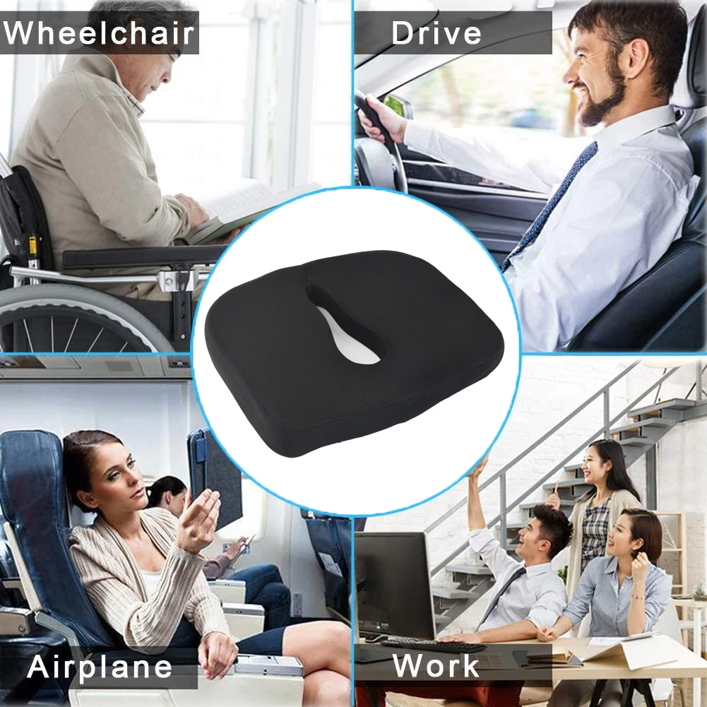 Высокое качество оптовая продажа инвалидное кресло копчик Memory Foam ортопедические подушки сиденья с