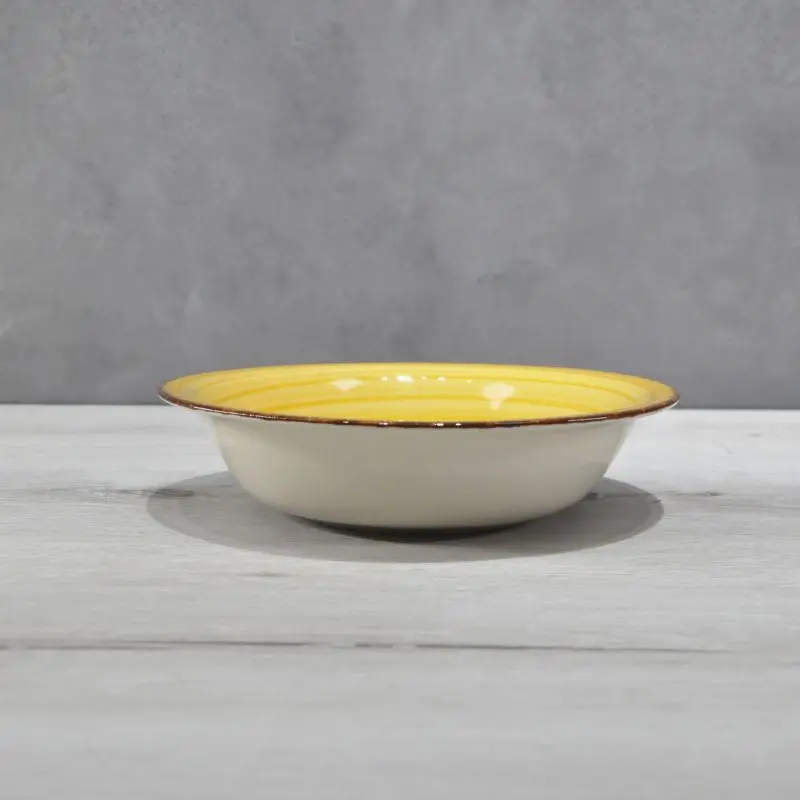 Sample Available Wholesale Stoneware Handpainted Dinner Bowl Set Dinnerware Sets Luxury Ceramic Tableware Set