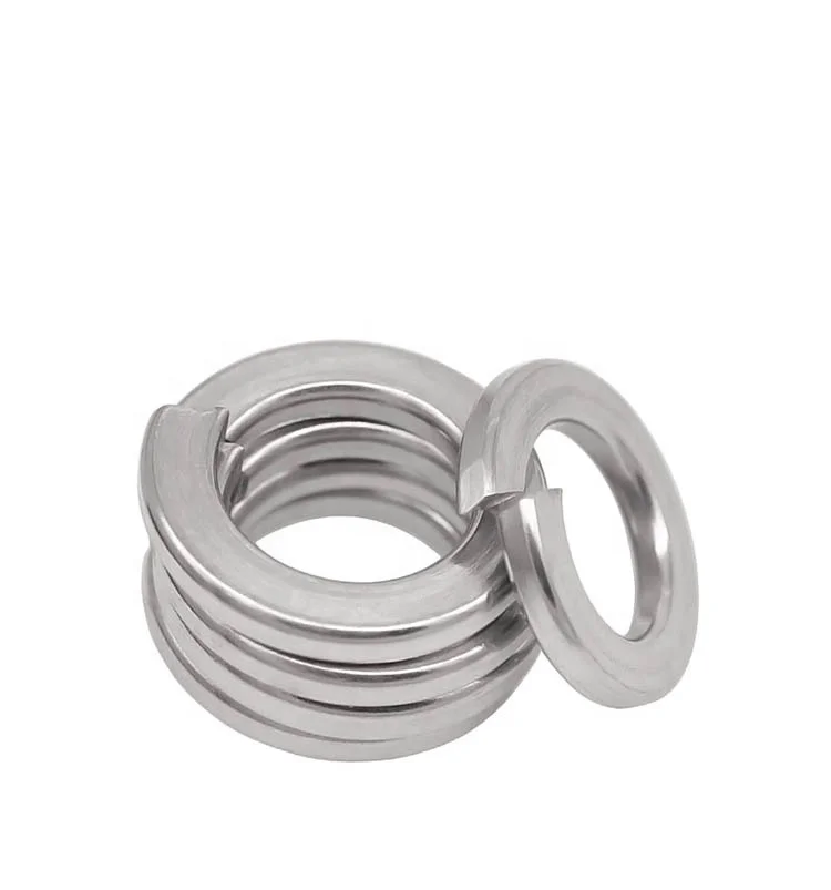 JIS 304 Stainless Steel Non-Standard Spring Lock Washer M2.5 M3 M12 M14 M16 M24 M30 Split Lock Washer Ring Elastic Gasket