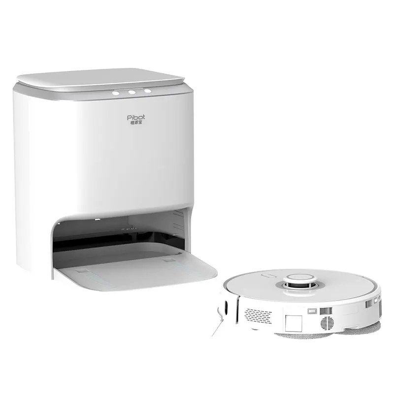 Self-Empty Robotic Vacuum with dust bin cleaner IQ Navigation Home Mapping Wi-Fi Connected Works