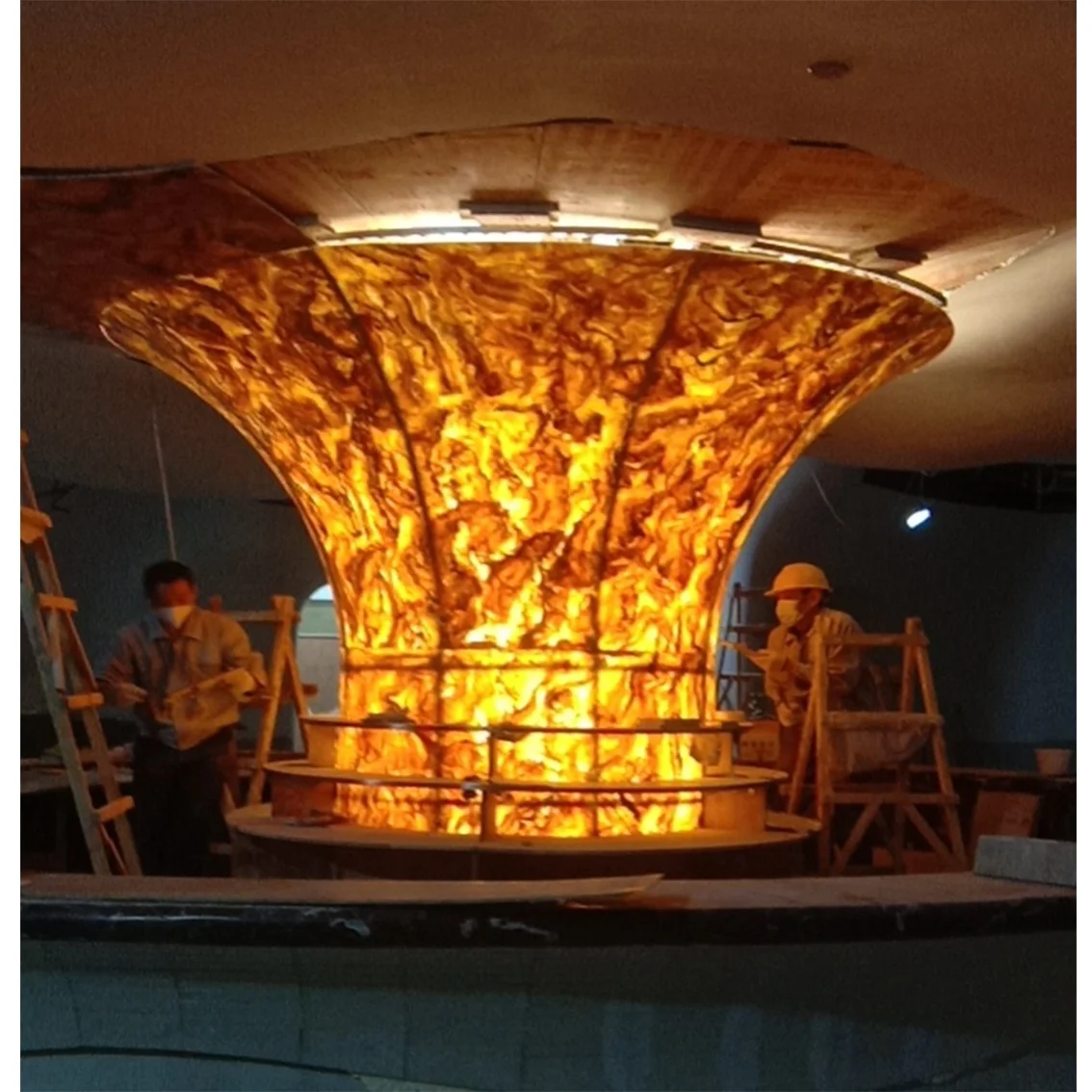 Translucent stone backlit onyx for interior wall panel sheets decoration faux alabaster