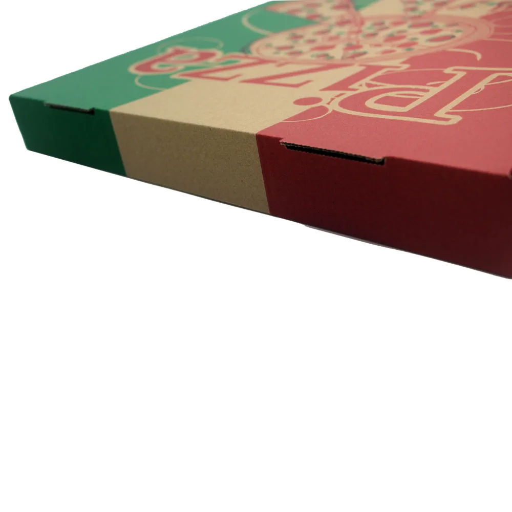 Eco Friendly Wholesale Cheap Paper Takeaway Pizza Box Custom Size Pizza Box Brown On Brown
