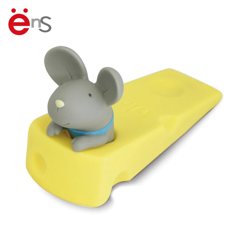Wholesale Cute Safety Mouse Door Stopper With Rubber