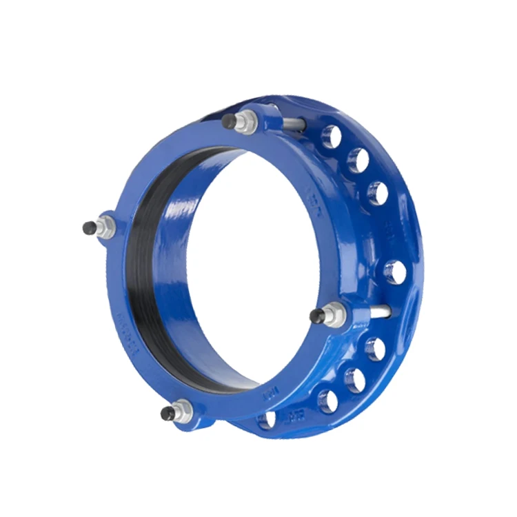 En545 DN40 Ductile Cast Iron Universal Flange Adaptor for HDPE  Pipe