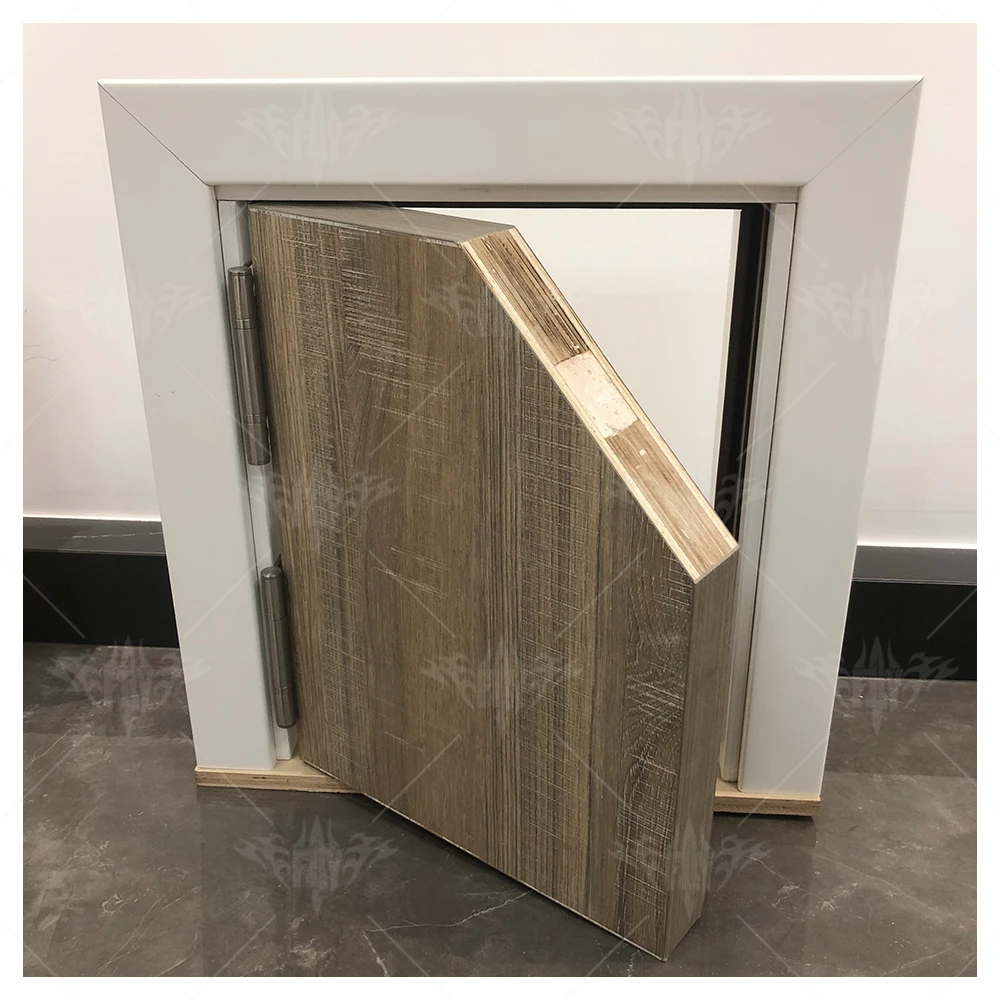 USA interior soundproof room door black solid wood door designs room door with frame sample
