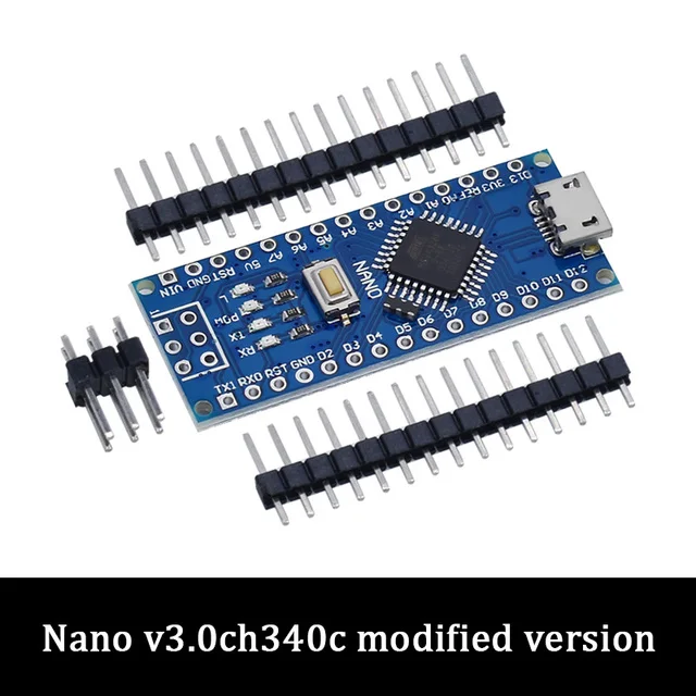 Hot-selling nano v3.0 development board Atmega328 CH340G driver MINI USB micro type-c nano development board
