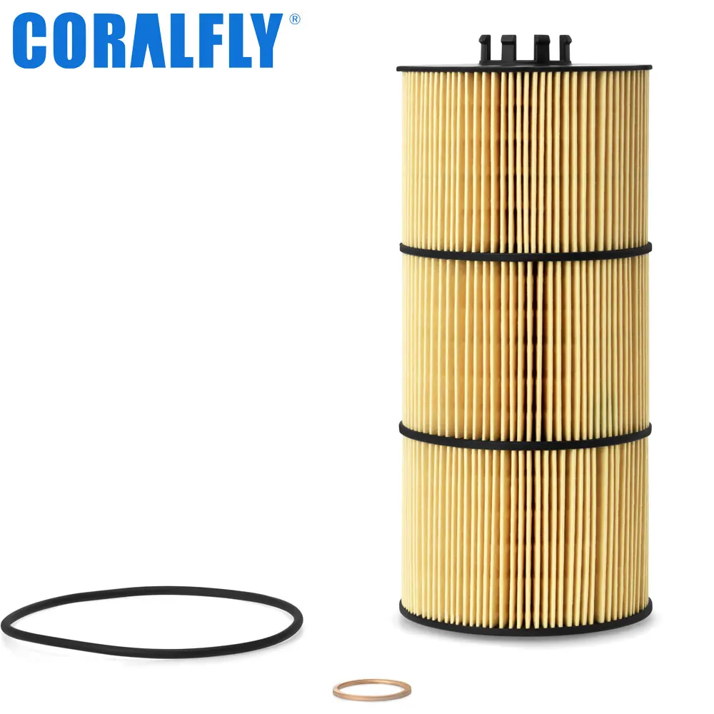 CORALFLY грузовик дизельный двигатель DD13 DD15 DD16 масляный фильтр 4721800609 4721800409 4721800209 1535236 LP5090A P551005