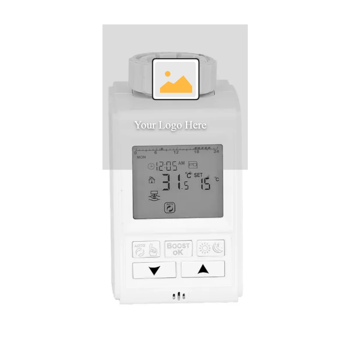 OEM/ODM  Smart Home WiFi Programmable TRV Thermostat for Radiator Heating