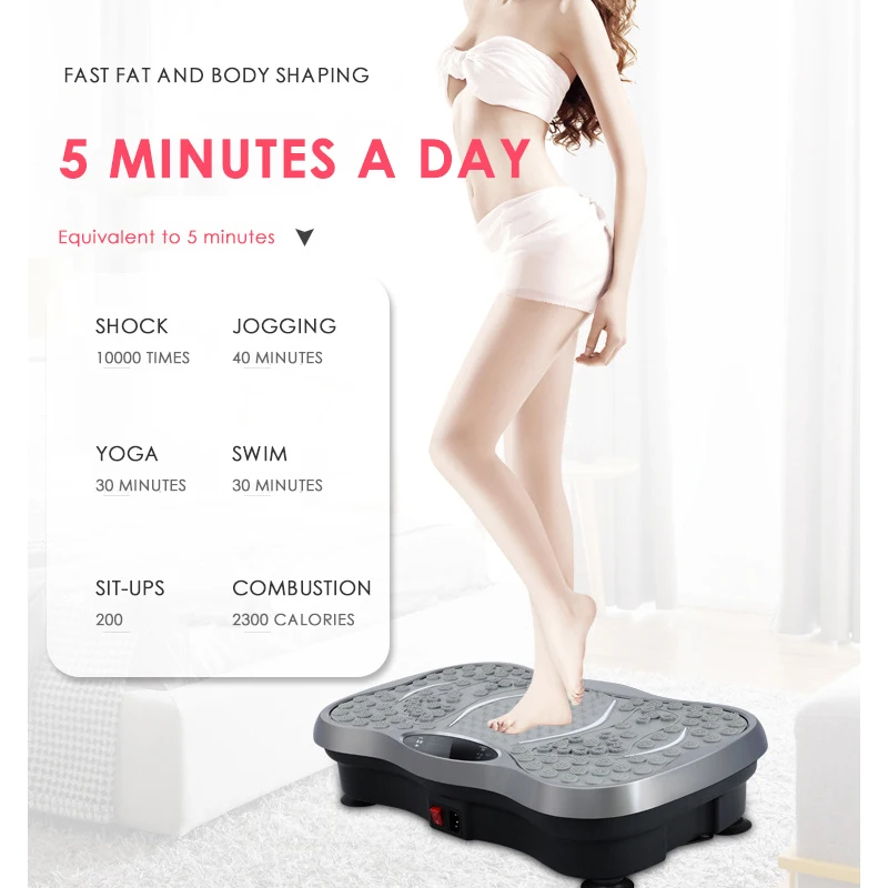 Fitness Health Vibration Plate Professional Powerfit Full Whole Body Vibration Platform Machines with motor