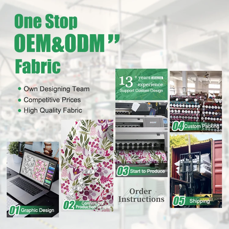 High Quality Milk Silk Fiber Digital Print Polyester Spandex Fabric With Good Elasticity For Skirt