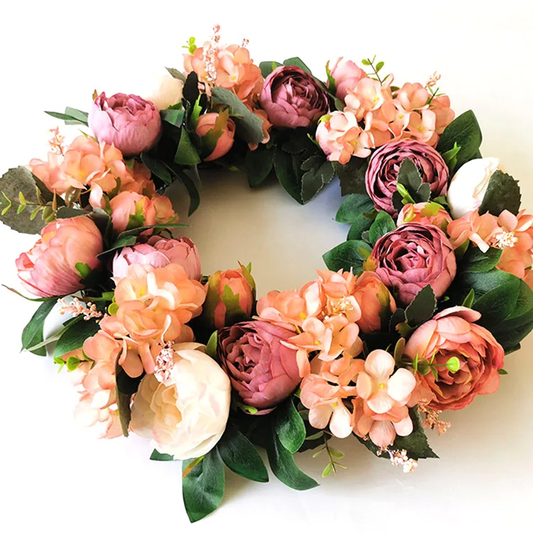 
Christmas Ornaments Artificial Wreath Flowers Christmas Decoration Wreaths 