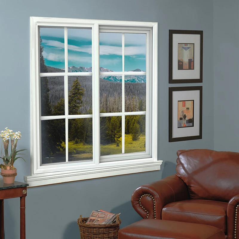 Customised square Aluminium Glass Sliding windows Household Aluminium Sliding windows