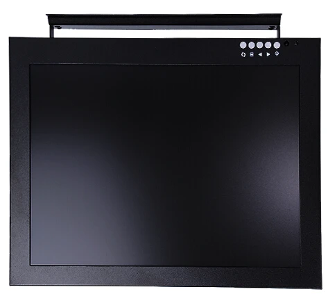 
12 inch bnc input lcd cctv monitor with black and white color optional 