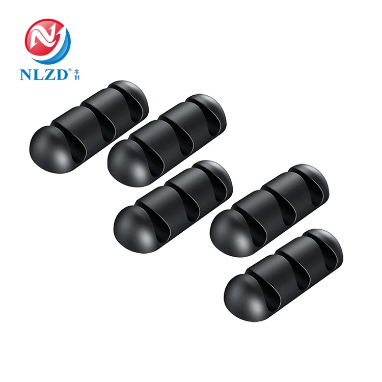 Настольный органайзер для кабеля держатель наушников управление проводами силиконовые зажимы