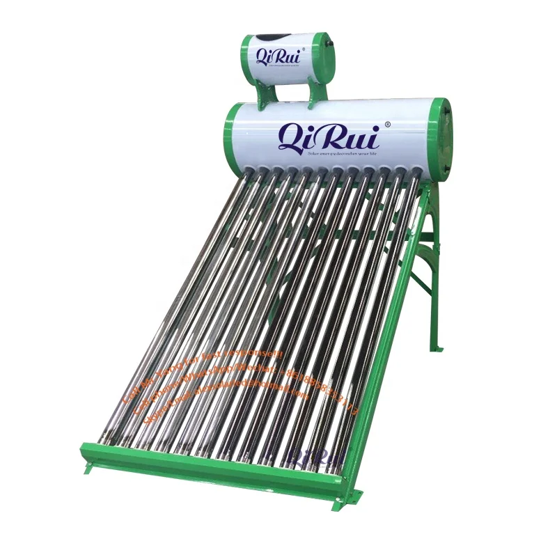 Top Quality 50L-500L High Efficiency Durable Solar Water Heater with 20L feeder tank