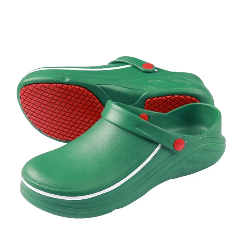 Waterproof Oil Resistant EVA Non Slip Safety Kitchen Chef Working Shoes