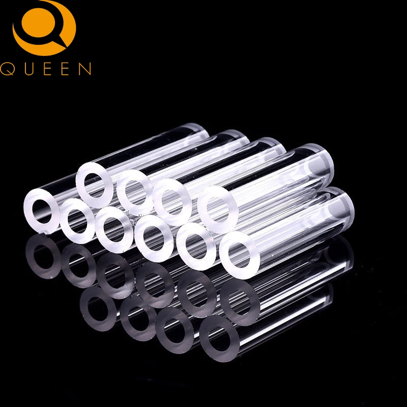 Small diameter clear capillary silica uv quartz tube