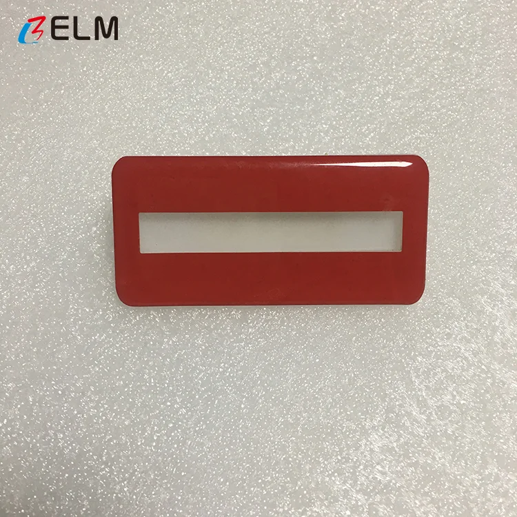 Custom Size Acrylic Name Badge  With Pin From