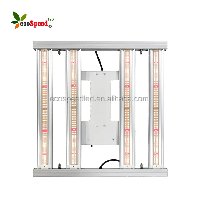 Quick shipping shenzhen weili Ecospeedled hydroponics 4bar 6bar 500w 320w led grow bar ca in stock 58x58cm 85x85cm 75 x 75 cm he
