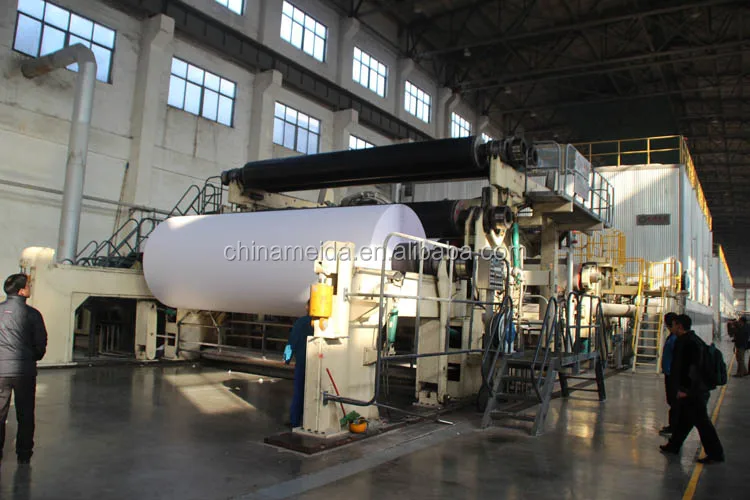 High quality 1880 fully automatic small mini napkin toilet tissue paper roll making machine price for sale pulp molding machine