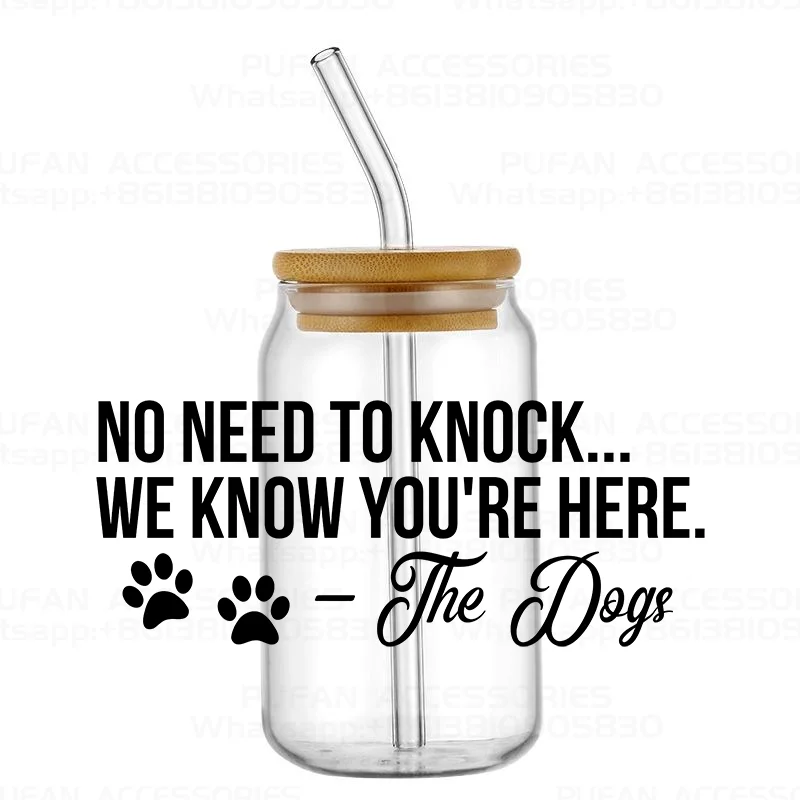 Daily Quote Waterproof UV DTF Libby Wrap Transfer Decals Custom Designs Pegatina 3D Cup Stickers for Glasses