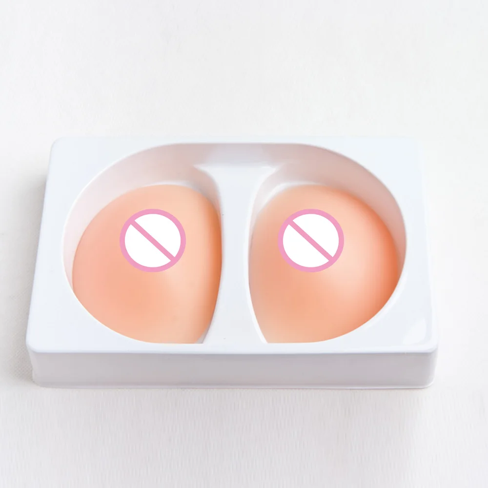 Овальная круглая силиконовая форма груди для