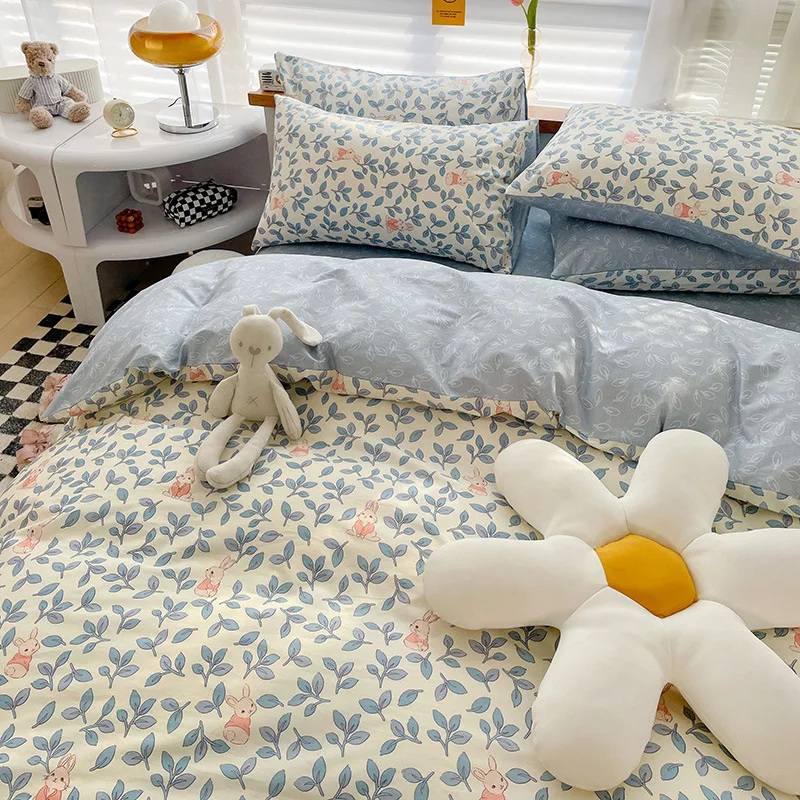 Factory Direct Supply 100% Polyester  Cotton Bedsheets Sheet  Kids Bedsheets