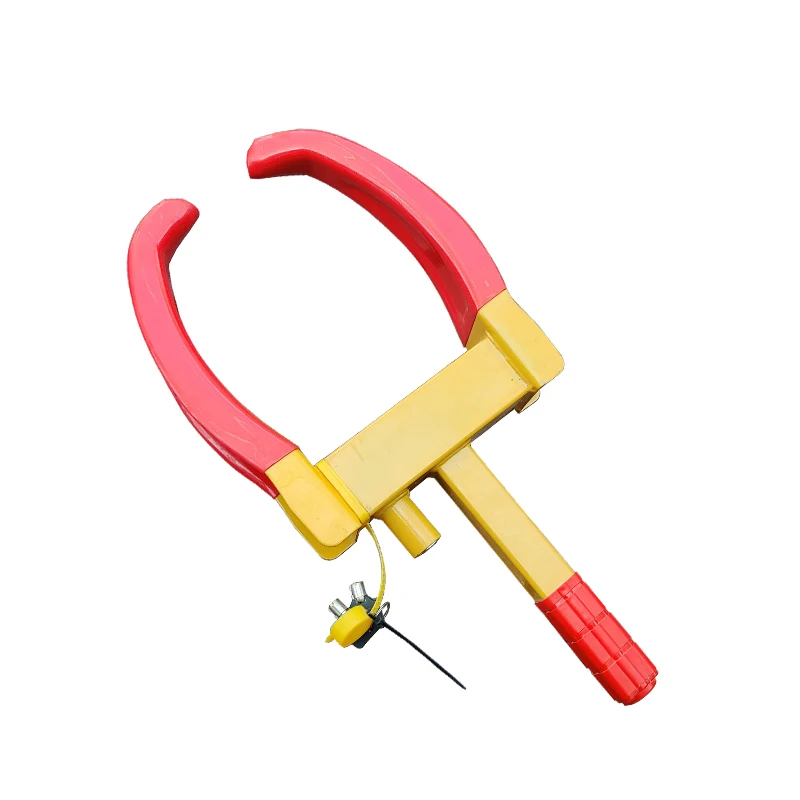 Car Parking Anti-Theft Adjustable Metal Steering Wheel Locks