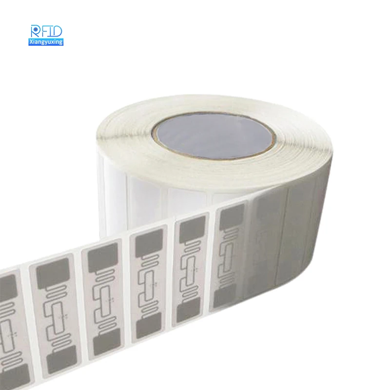 Programmable rfid label sticker 860-960mhz UHF customized size uhf rfid wet inlay for inventory assets management
