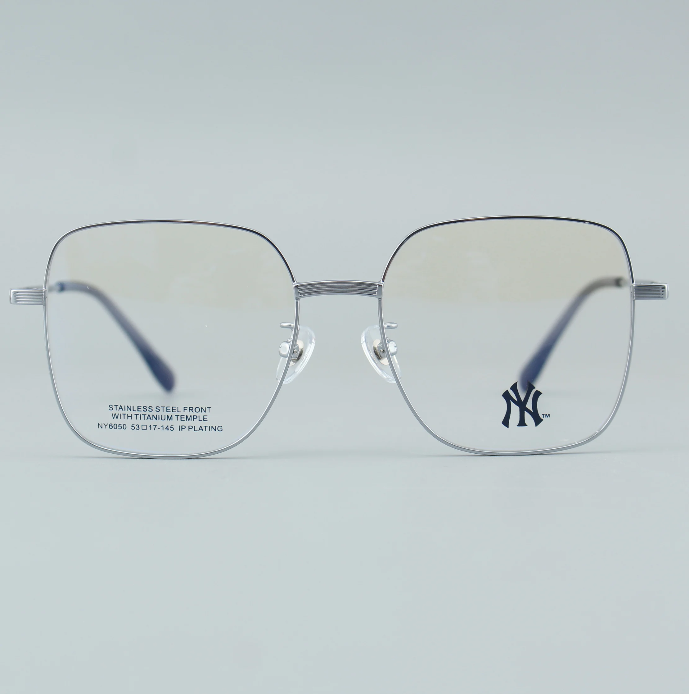 High Quality Transparent Square Titanium Eyewear Customizable Optical Glasses Frames Clear Rectangle Eyeglasses For Men Women