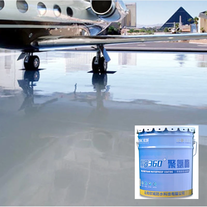 XINC JG360 + полиуретановое покрытие для крыши с высоким растяжением на водной основе водонепроницаемое