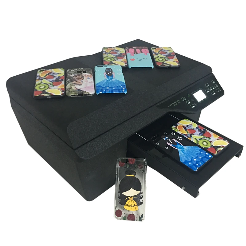 Top rated AMJ L800 UV glass wood metal pvc card golf ball pen mobile phone case cover printer