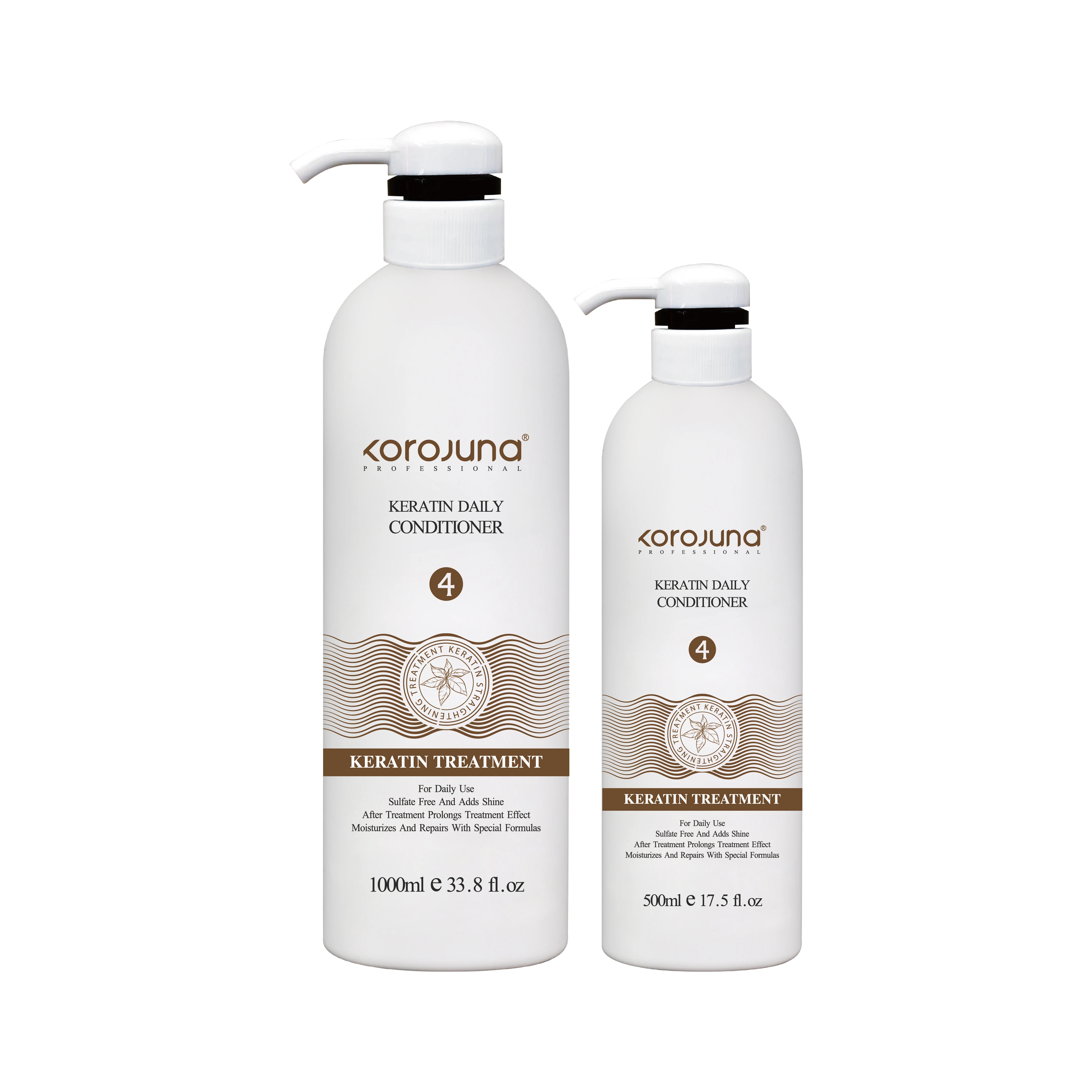 Wholesale Private Label Moisturizing Brazilian Protein Shampoo and Conditioner Set for Dry Hair, Daily Moisture