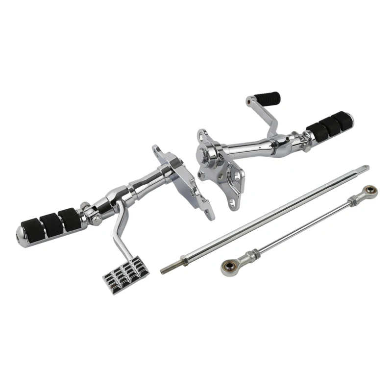 TCMT XF2906C50-E Forward Controls Kit Pegs Levers Linkage For Sportster XL 883 1991-2003