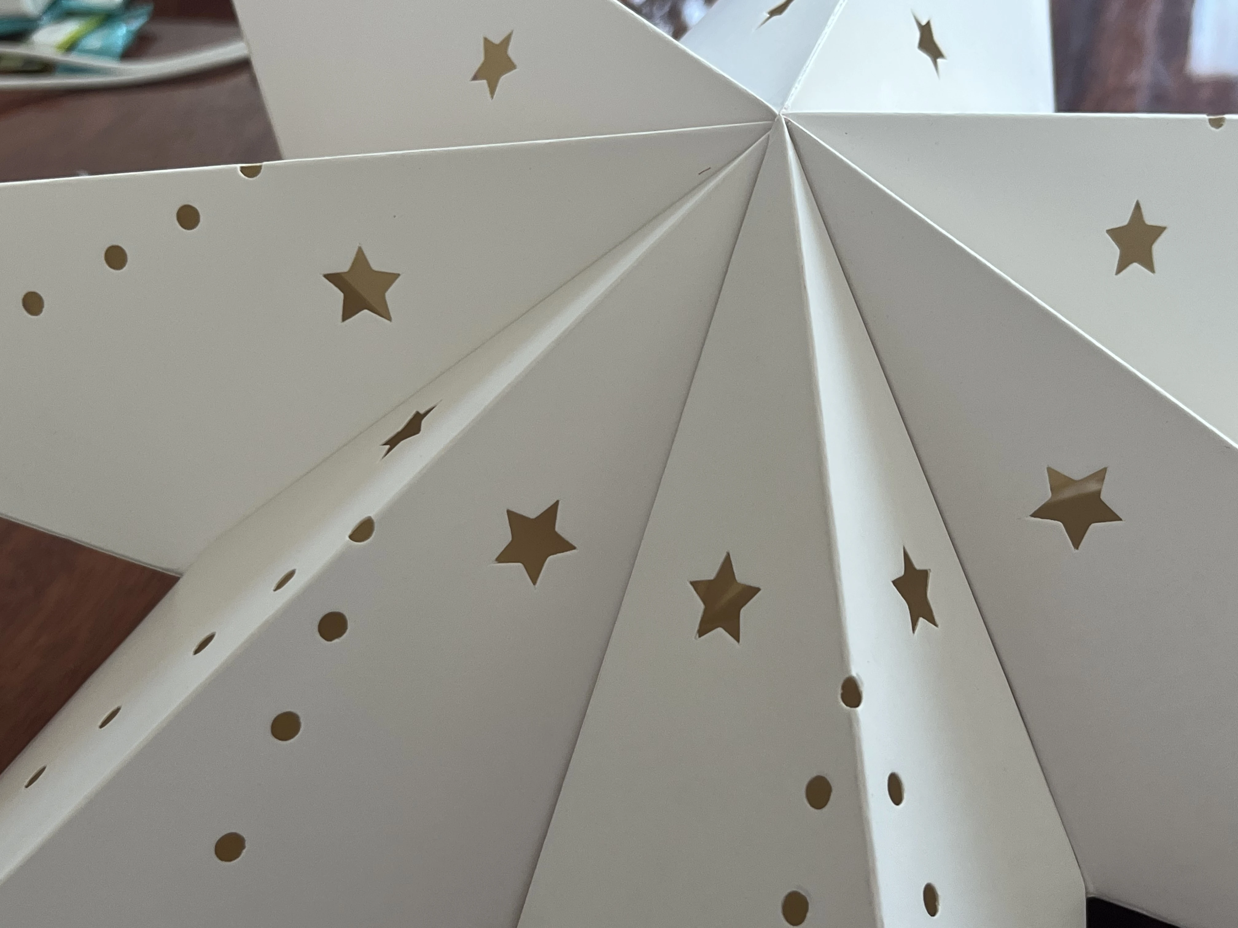 2023 High Quality Paper Star Festival Lampshade Ceiling Lights Ramadan Decoration Ramadan Lights