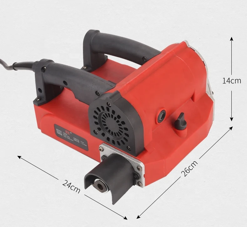 220v handheld wall electric hand planer can connect blower