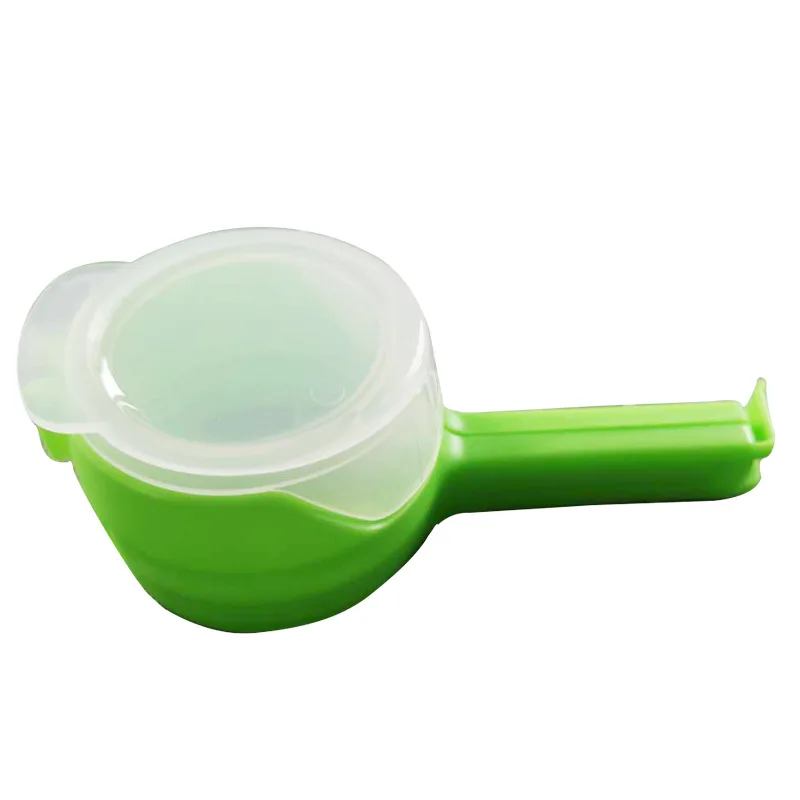Besafe Large Plastic Pour and Seal Food Snack Bag Clip Sealer Food Storage Sealing Bag Clips With Spouts