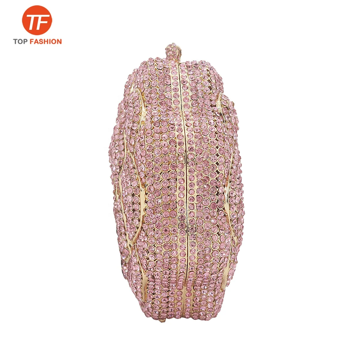 Китайский завод, оптовая продажа, роскошный клатч с кристаллами и стразами, вечерняя сумка, свадебный 3D ажурный кошелек с розами