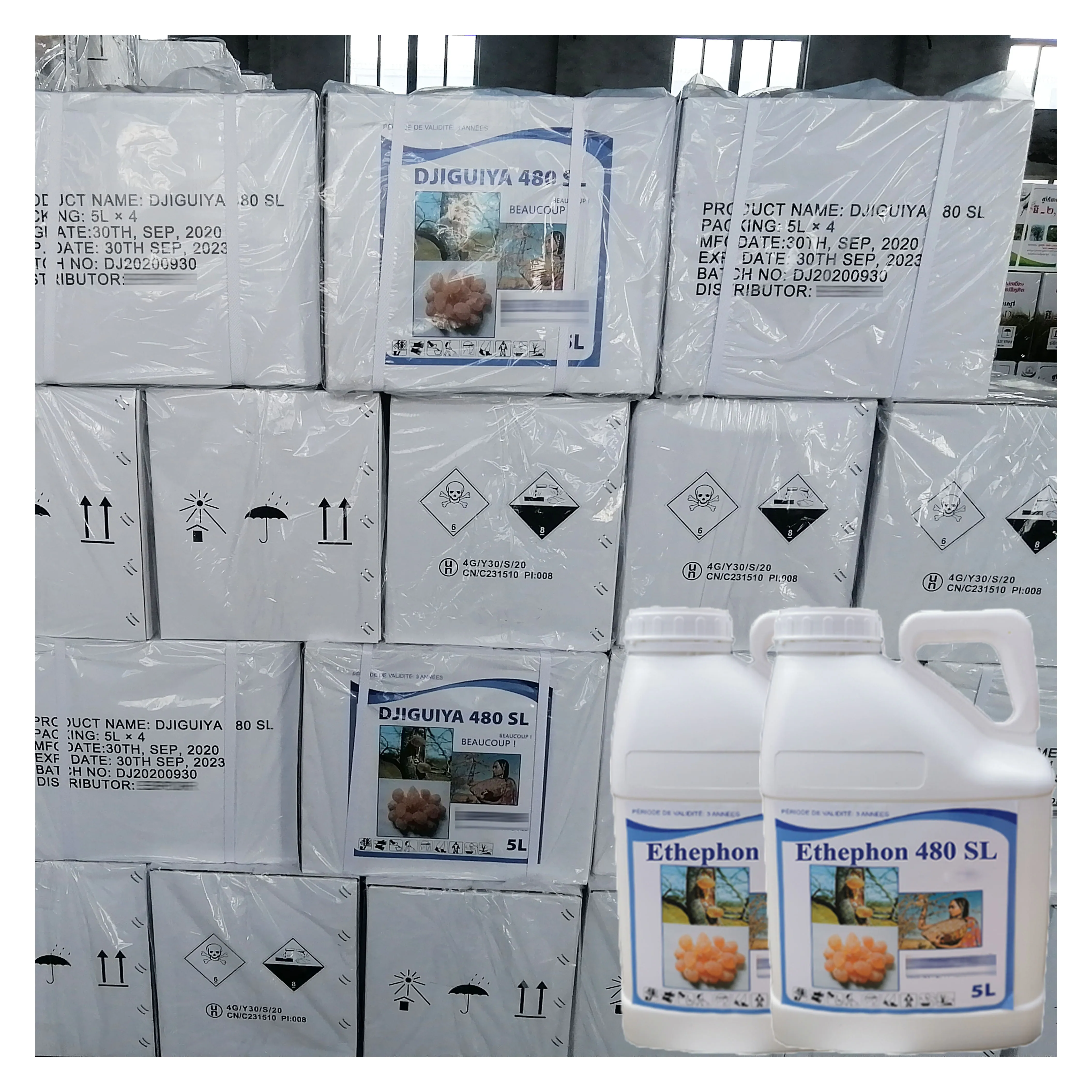 Регулятор роста растений Ethephon 48% SL 480 SL 40% SL жидкий этиленовый рипенер корневые гормоны