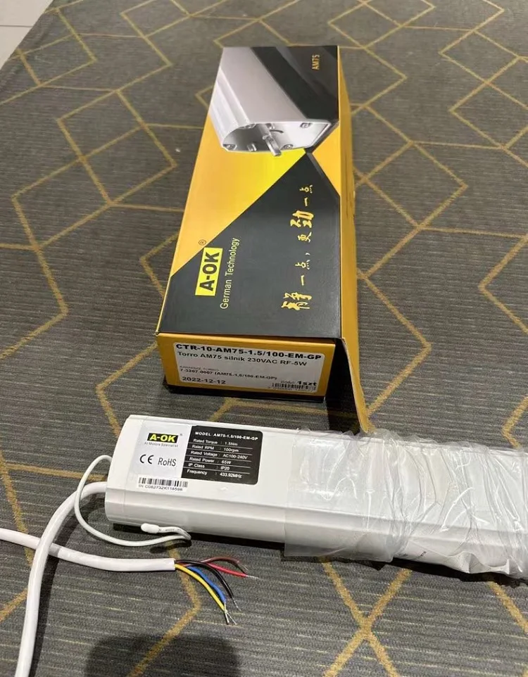 Automation Solar Powered Drive Motor Roller Blinds Shade Gear Smart Blinds  motor for roller shuttersWhite Accessories