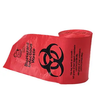 Special hospital biohazard waste bag Large autoclave plastic medical waste bag