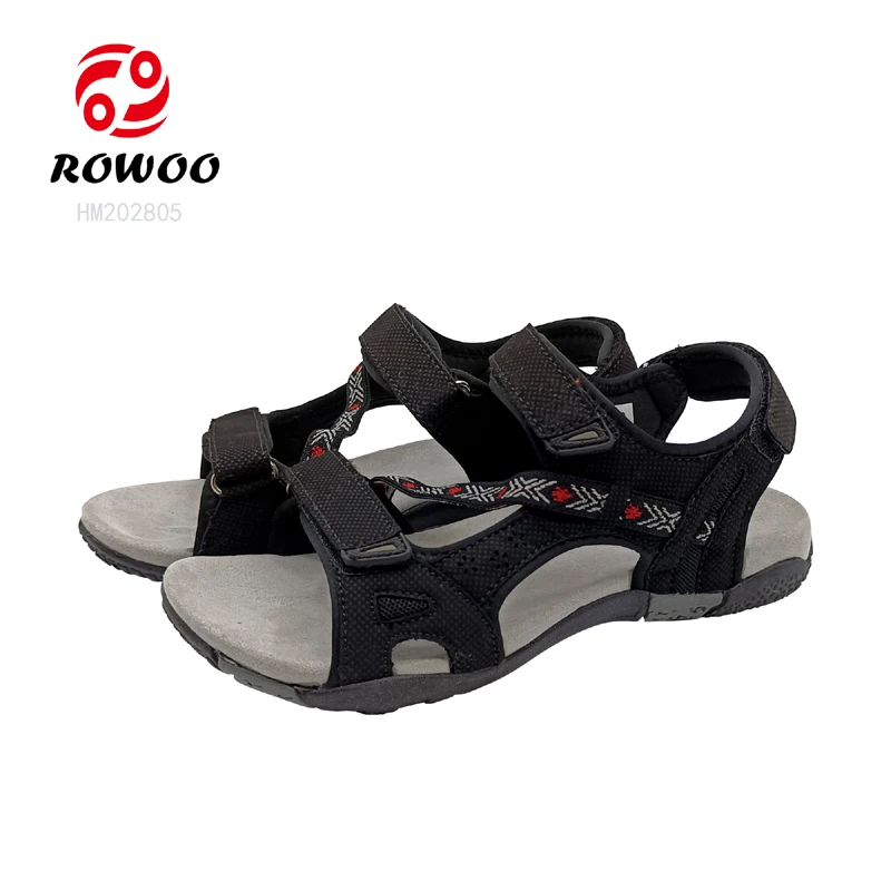 Wholesale Summer Breathable Flat Sandals Outdoor Anti-Slippery School Shoes Men Slippers
