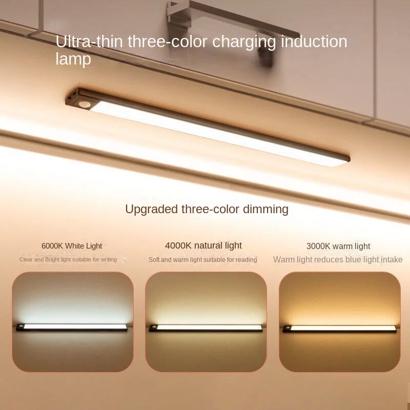 40cm LED Night Light with Motion Sensor Remote Control down Shade-for Bedroom Kitchen Closet Hallway Stair Cabinet Indoor Use