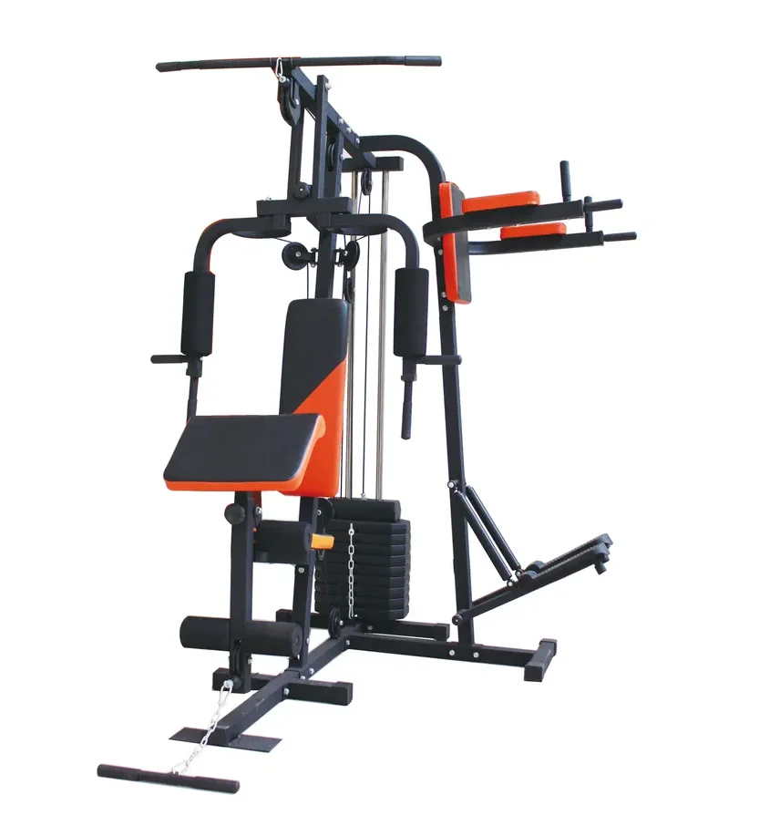 factory price gym home exercise training set fitness equipment pull up bar mutli function station with stepper