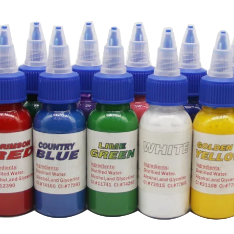 Tattoo Color Black Color Permanent Small Tattoo Special Tattoo Pigment Color Set Authentic