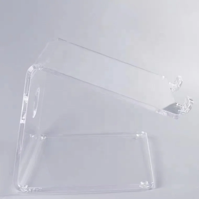 Оптовая продажа креативная акриловая подъемная стойка для ноутбука прозрачный кронштейн планшета из оргстекла подставка горячего изгиба компьютера